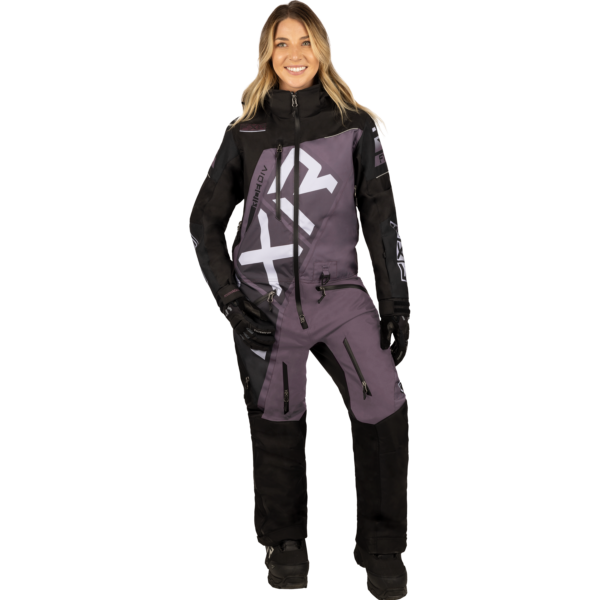 WOMEN'S CX F.A.S.T. INSULATED MONOSUIT BLACK/MUTED GRAPE