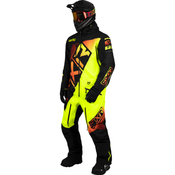 MEN'S CX F.A.S.T. INSULATED MONOSUIT BLACK/INFERNO